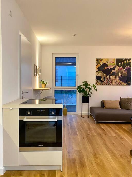 Modern Studio Gardenia_Gartenwohnung Alte Donau 비엔나 외부 사진
