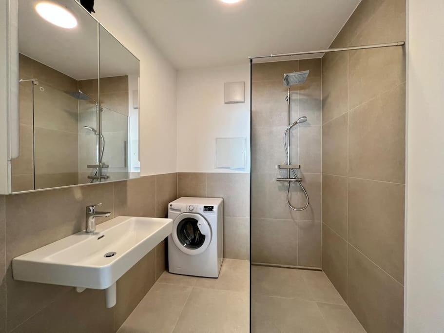 Modern Studio Gardenia_Gartenwohnung Alte Donau 비엔나 외부 사진