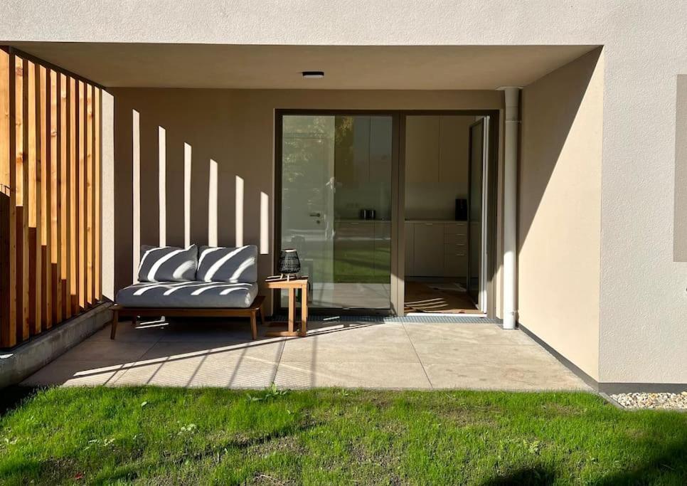 Modern Studio Gardenia_Gartenwohnung Alte Donau 비엔나 외부 사진